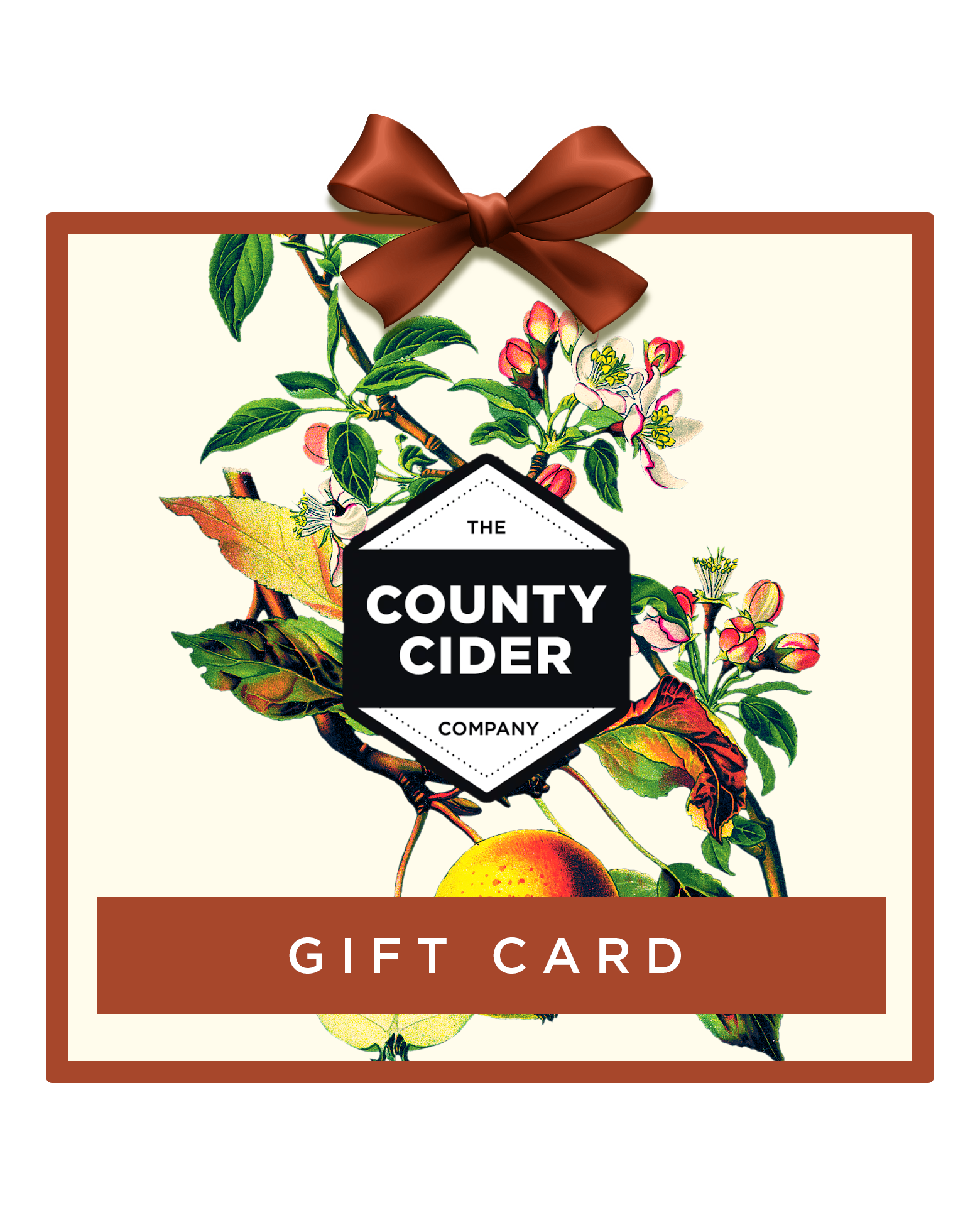 County Cider InStore Gift Card The County Cider Company